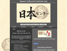 Tablet Screenshot of japanscentrum.be